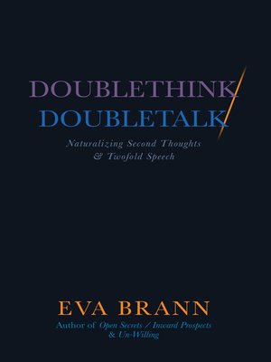 cover image of Doublethink / Doubletalk